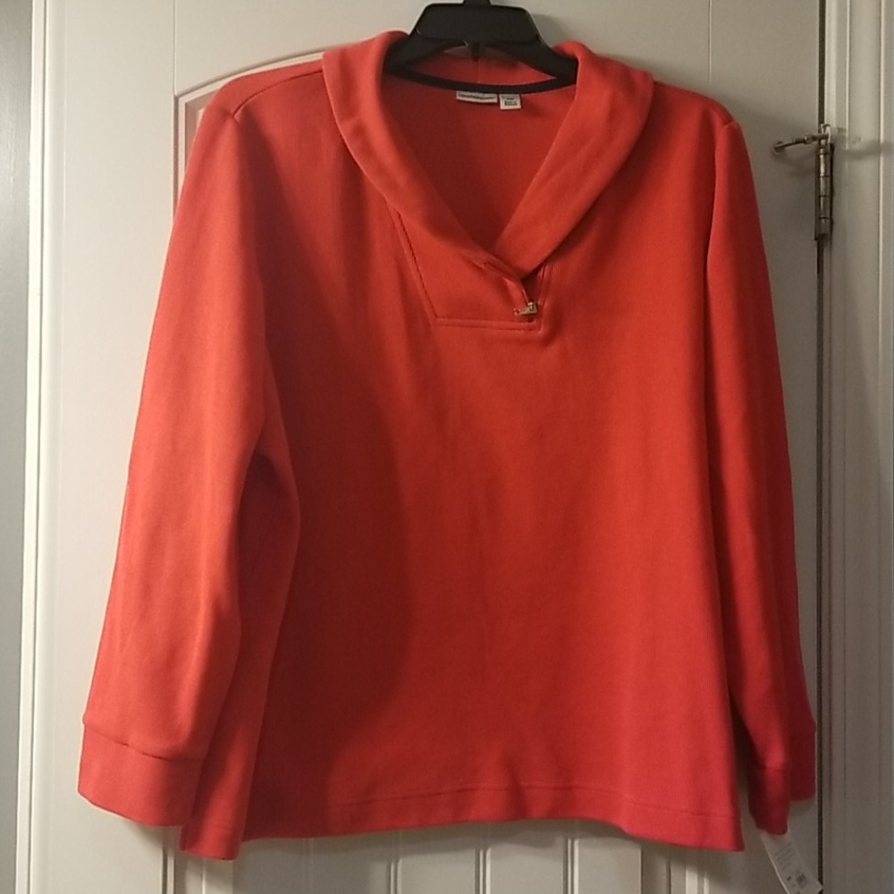NWT Croft&Barrow 3x Shawlneck Pullover